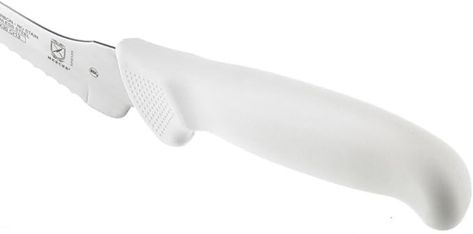 Mercer Culinary Ultimate White, 8 Inch Offset Bread Knife