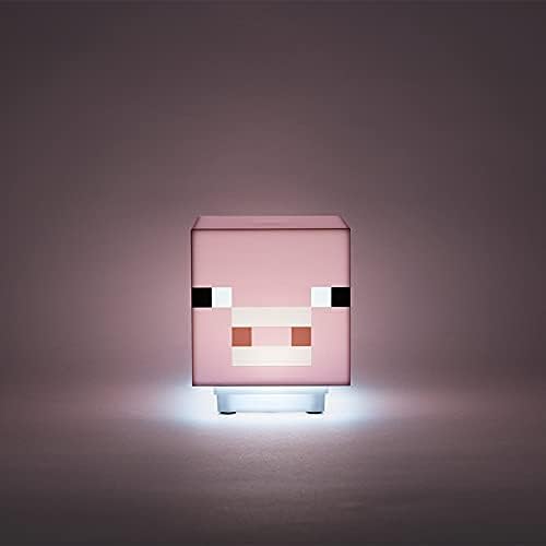 Paladone Minecraft Pig Light with Sound | Officially Licensed Merchandise