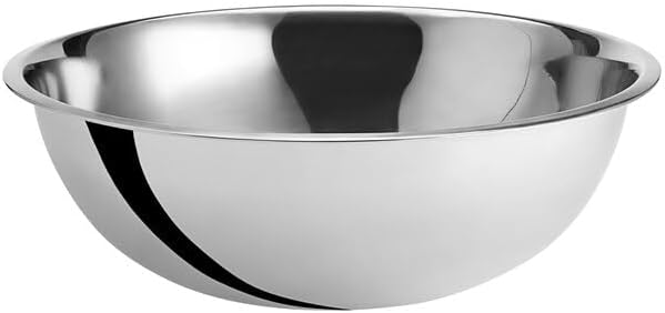 Stainless Steel Mixing Bowl for Commercial and Home Kitchen (30qt)