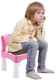 burgkidz Plastic Kids Chair, Durable and Lightweight, 9.3" Height Seat, Indoor or Outdoor Use for Toddlers Boys Girls Aged 2+ (Pink)