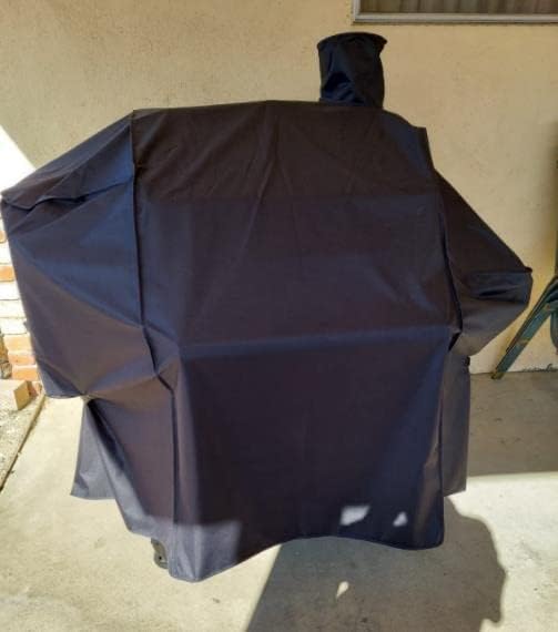 Replacement Grill Cover Compatible with Pit Boss Platinum Laredo 1000 Wood Pellet Smoker Grill-Premium Cover for Pit Boss Waterproof & Heavy Duty, 600D Pellet BBQ Cover