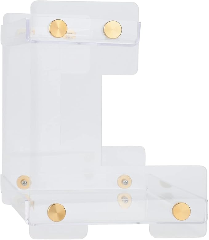 FFK Bathroom Organizer Countertop 2-Tier Storage：Bathroom Counter Organizer Acrylic Standing Holder Cosmetic Storage Perfume Shelf for Bathroom Bedroom Dressing Table1