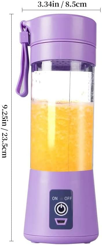 Mini Portable Blender For Milkshakes & Smoothies - USB Charging, Small Juice Cup Blender