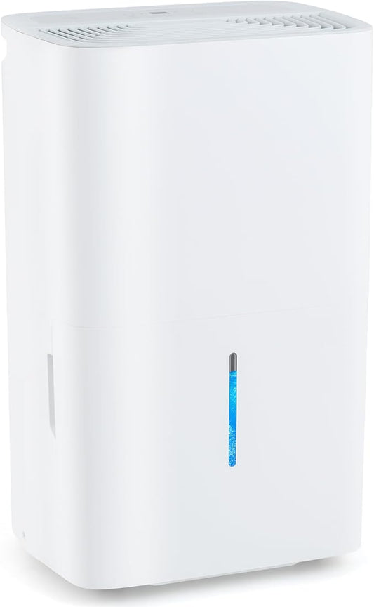 ARLIME 150 Pints Dehumidifier with Pump, 7000 Sq.Ft Energy Star Dehumidifier w/24H Timer, LED Display, Child Lock,2 Drain Hoses & Auto Defrost for Basement Garage Home Office (150 Pints)