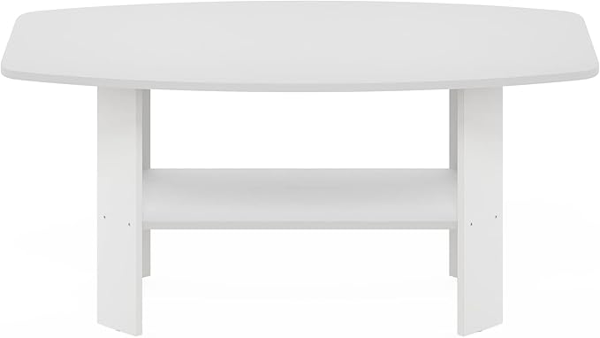 Furinno Simple Design, Coffee Table, White