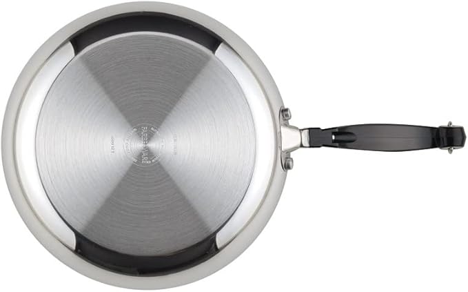 Farberware Classic Stainless Steel Cookware Pots and Pans Set, 15-Piece,50049,Silver