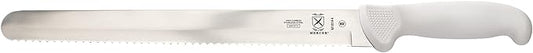 Mercer Culinary Ultimate White 12" Wavy Edge Slicer Knife