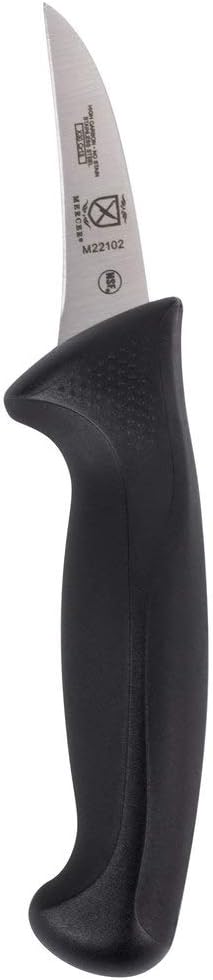 Mercer Culinary M22102 Millennia Black Handle, 2.5-Inch, Peeling/Tourne Knife