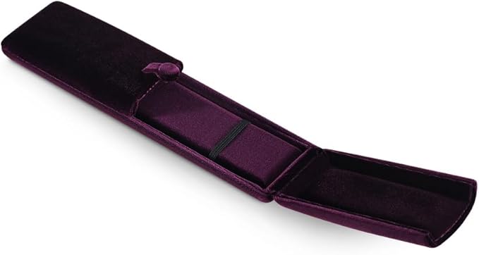 Bracelet Jewelry Box，Velvet Gift Boxes for Women，Men Valentine Necklace Long Display Cases (Purple)