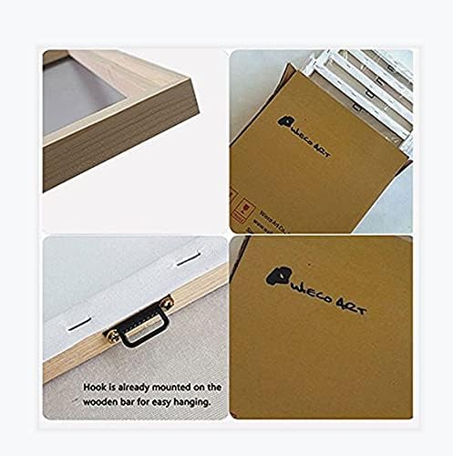 Wieco Art Olive Trees by Van Gogh Classic Abstract Oil Paintings Large Canvas Prints Wall Art Reproduction Artwork Wrapped Landscape Pictures for Living Room Bedroom Home Office Decor