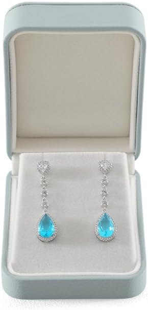 Earring Box For Studs, Leather Earring Jewelry Box,Earring Storage,Luxury Earring Gift Box For Engagement, Wedding,Premium Earing Display Box