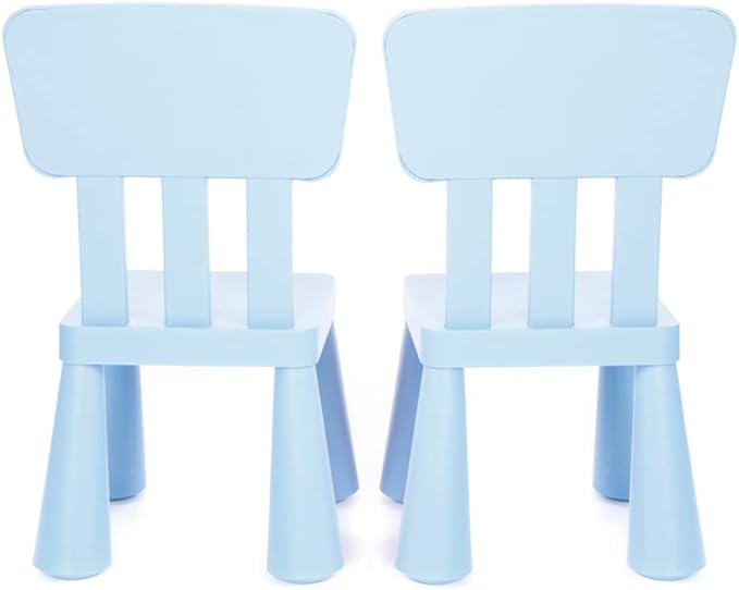 Soerreo Children's Chair Kindergarten Baby Learning Chair Plastic Game Chair Removable