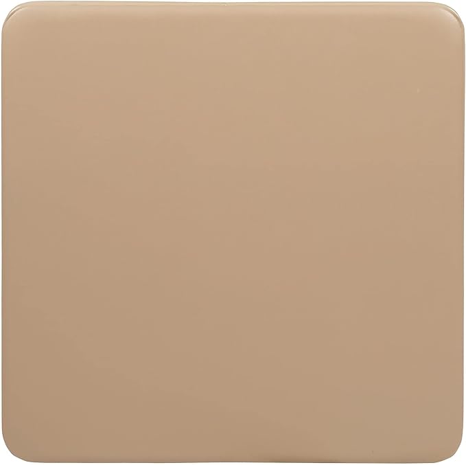 Flash Furniture Mindy Kids Tan Folding Table with Padded Top and Powder Coated Locking Legs