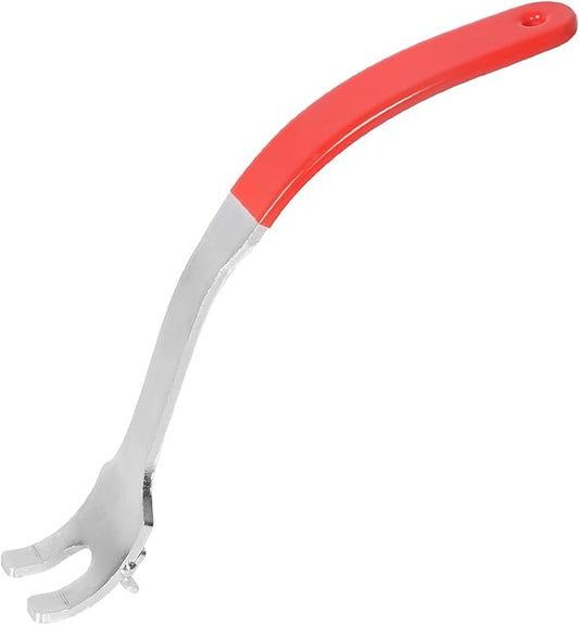 Vankey Cooking Grill Grate Lifter, Carbon Steel Grill Grate Lifter Gripper for Kamado Joe, Big Size Green Egg, Primo Charcoal Grill and Gas Grills