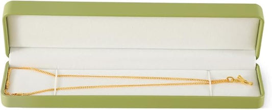 Bracelet Box, Leather Necklace Boxes For Jewelry Gift,Premium Jewelry Box,Luxury Jewelry Box (Green)