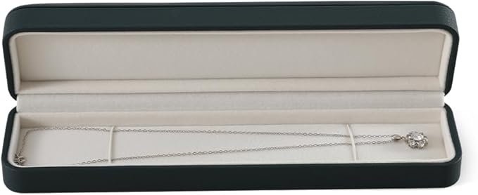 Necklace Box Gift, Leather Necklace Boxes,Necklace Storage Box Luxury Gift Box For Lover, Birthdays