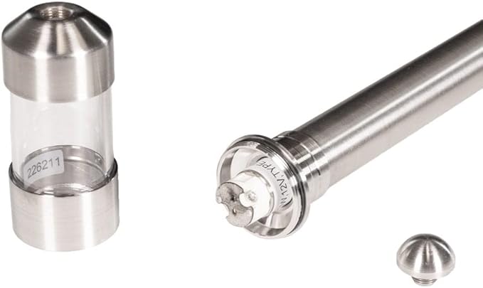 VOLT Max Spread 12V Stainless Steel Path Light (25" Tall, 9" Shade) with 3W 2700K Warm White G4 LED Bulb for Low Voltage Landscape Lighting on Outdoor Pathway, Walkway, Garden, Driveway or Patio