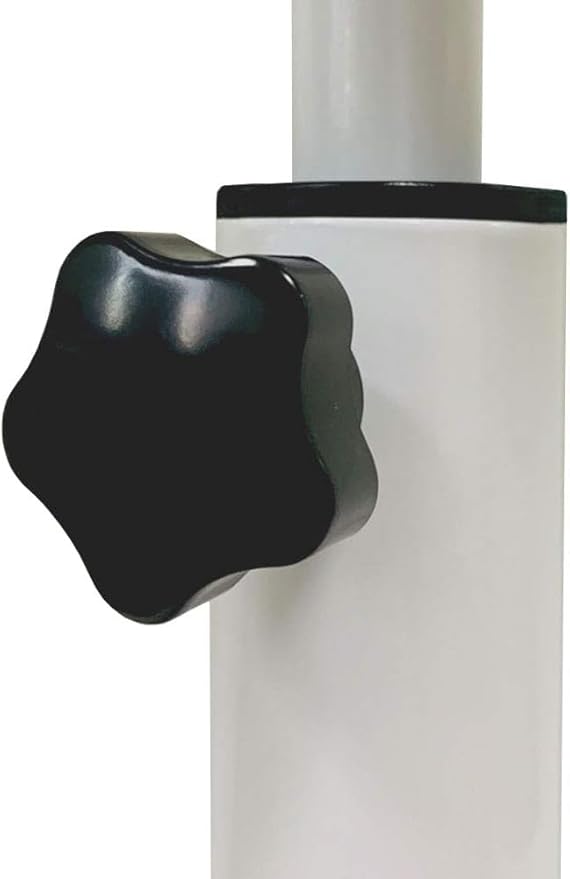 Mobile Dry Erase Board 36x24 Inches – Adjustable Rolling Whiteboard on Wheels, Stand Easel with Markers & Eraser, Includes 25-Sheet Paper Pad for Office, Classroom, Home