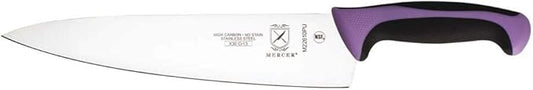 Mercer Culinary Millennia Color Handle Cutlery 10" Chef's Knife Purple