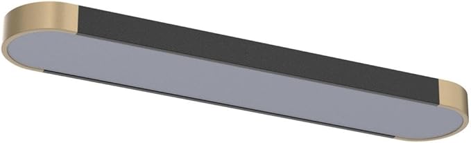 Tioolo Modern Ceiling Light, Acrylic Linear Ceiling Lamp, Dimmable LED Ceiling Light Fixture with Remote Control, Kitchen Dining Living Room Cloakroom Hallway Lighting (36W/27.5in L)