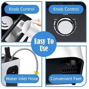 Commercial Humidifiers, Humidifiers for Large Room, 6.29Gal Whole House Humidifier for Home 2100ft², Large Ultrasonic Cool Mist Humidifier with Extension Tube for Home, Greenhouse, Office