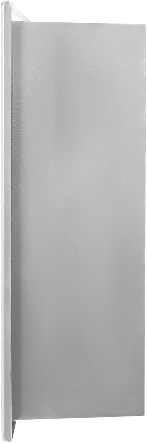 Stainless Steel Shower Niche, 12x24 Inch Recessed Shower Shelf, Wall Seamless Design with Angled Edges for Modern Bathroom Storage