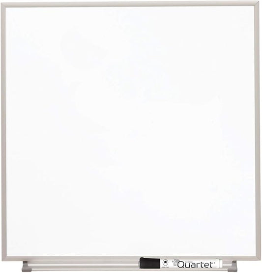 Quartet Matrix Modular Magnetic Whiteboard, 23" x 23", Includes Tray and Marker, Silver Aluminum Frame (M2323)