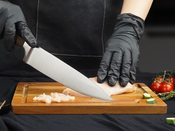 Chef Knife 8 Inch, Japanese Professional Chef knife High Carbon Stainless Steel, Razor Sharp Chefs Kitchen Knife, Vegetable Chopping Knife for Cooking With Full-tang Handle, Walnut