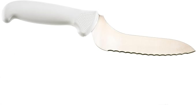 Mercer Culinary Ultimate White Offset Bread Sandwich Knife, 6 Inch