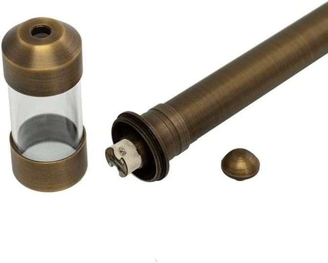 VOLT 15-Pack 12V Cast Brass Max Spread Path Lights (9" Shade, 25" Tall) with 3W 2700K Warm White G4 LED Bulbs for Low Voltage Landscape Lighting on Outdoor Pathway, Walkway, Garden, Driveway or Patio