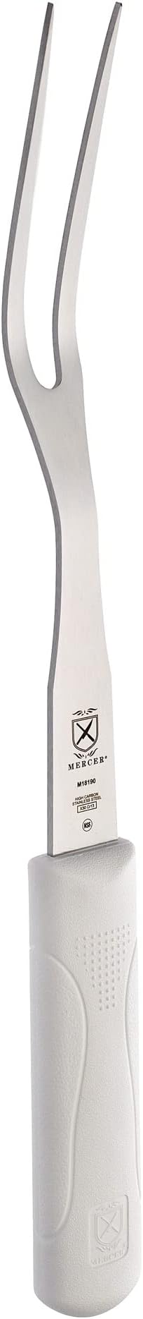 Mercer Culinary Ultimate White 12" Fork, 8" Cooking Fork