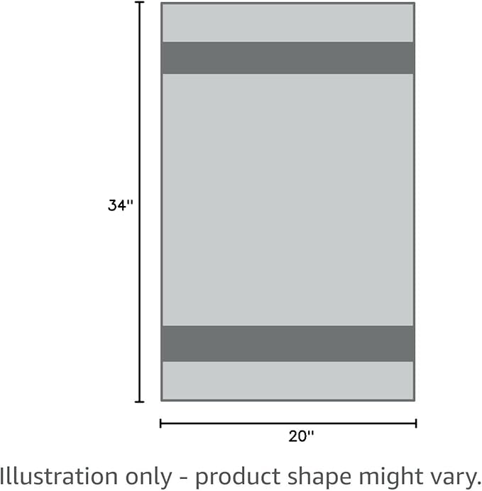 TEXTILOM Luxury 2 Pack Banded Cotton Bath Mats for Bathroom Floor [ Hotel, Spa, Tub, Shower Bath Mat Floor Towel Set ], Machine Washable & Soft & Absorbent & Quick Dry (20''x34'')- Blue