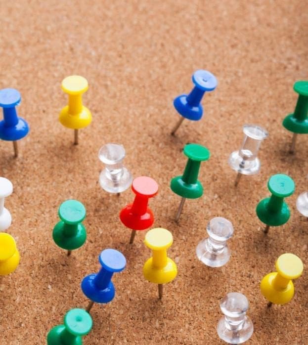 Lockable Display Case 24x36 - Enclosed Cork Bulletin Board with Locking Door, Wall Mounted Aluminum Notice Board for Office, School, Posters, Cards