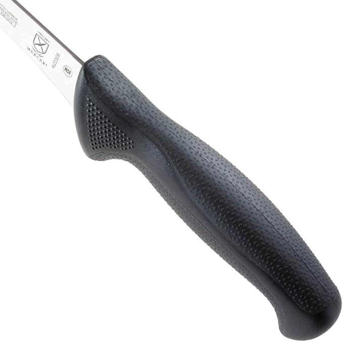 Mercer Culinary M22306 Millennia Black Handle, 6-Inch Stiff, Boning Knife
