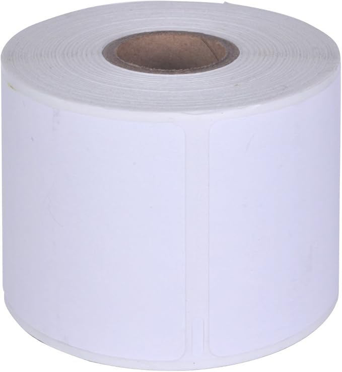 2 1/4in X 4in Name Badge Labels by Kenco, Compatible with Dymo 30857 (6 Pack)