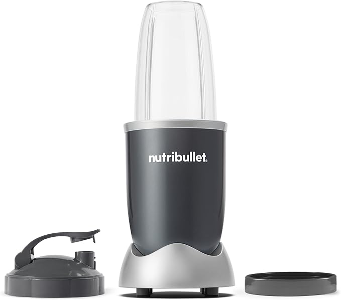 nutribullet Personal Blender for Shakes, Smoothies, Food Prep, and Frozen Blending, 24 Ounces, 600 Watt, Gray, NBR-0601WM