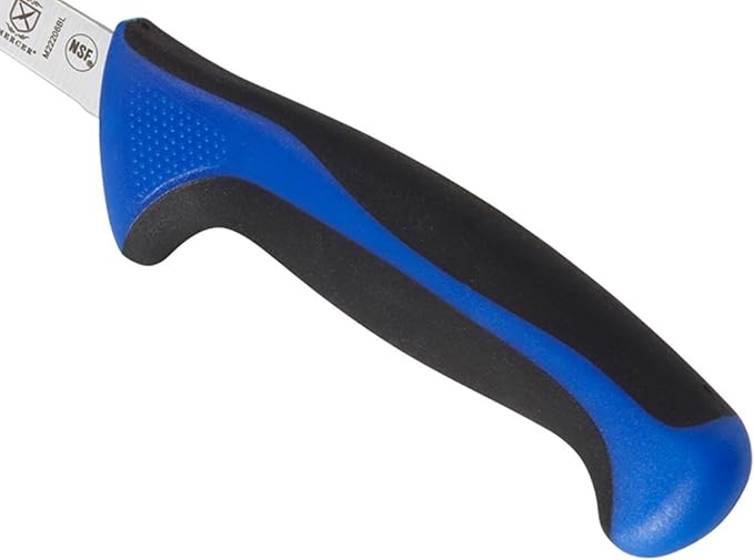 Mercer Culinary Millennia Colors 6-Inch Narrow Boning Knife, Blue