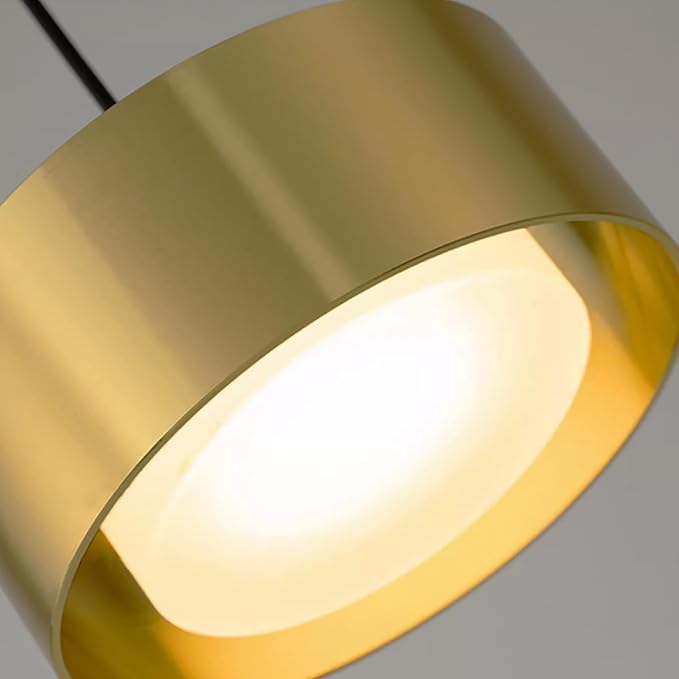 LED Gold Pendant Lights Fixture Mini Pendant Lights for Kitchen Island Over Sink Bedroom Bathroom Dining Room