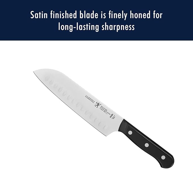 HENCKELS Solution Razor-Sharp 18-pc Knife Set, Chef Knife, Bread Knife, Steak Knife, German Engineered Informed by 100+ Years of Mastery, Brown