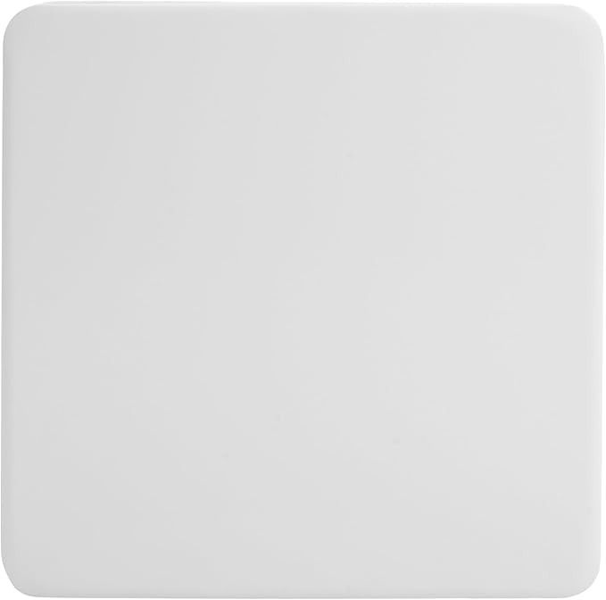 Flash Furniture Mindy Kids 5-Piece Folding Square Table and Chairs Set for Daycare and Classrooms, Children's Activity Table and Chairs Set, White