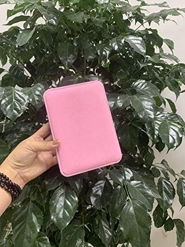 Wedding Jewelry Sets Velvet Box Necklace Earring Ring Display Case Storage Holder (Pink)