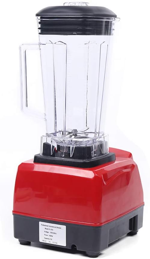 Eapmic Professional Blender, 1500W, 2L Container Capacity, 24000RPM Speed, Smoothies, Soup, Shakes, Frozen Desserts, 1.6M Wire Length, -40 to 80C Working Temperature