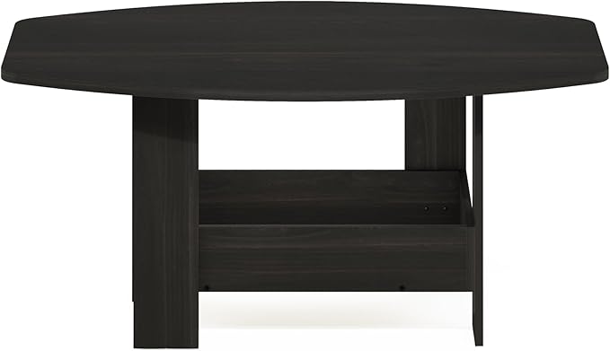 Furinno Simple Design Coffee Table with Storage Compartment, Espresso