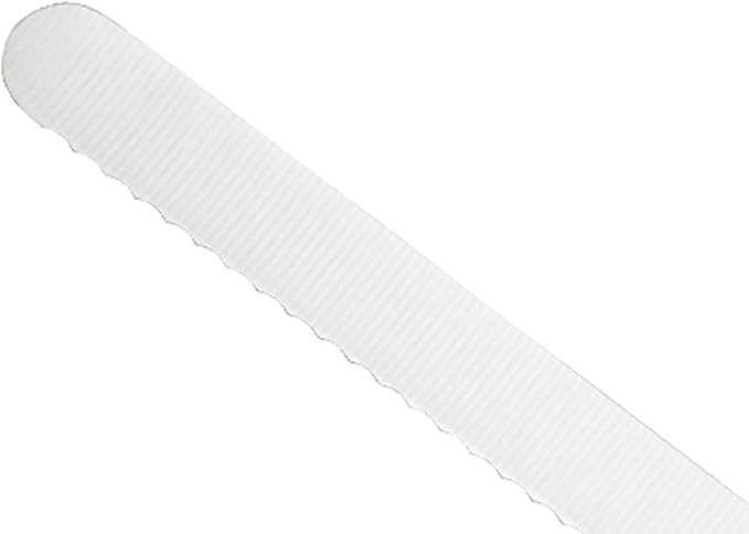 Mercer Culinary Millennia Color Handle Cutlery 8" Offset Bread Knife (Wavy Edge) Yellow