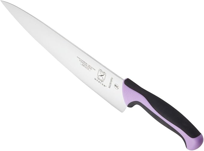 Mercer Culinary Millennia Color Handle Cutlery 10" Chef's Knife Purple