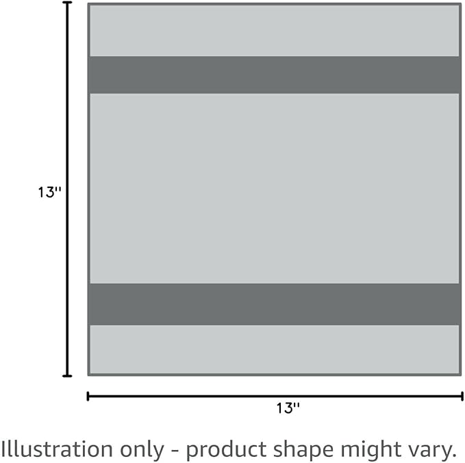 TEXTILOM 100% Turkish Cotton 4 Piece Luxury Washcloth Towel Set for Bathroom & Kitchen, Thick & Super Soft & Highly Absorbent & Quick Dry for Face and Hand- Mid Blue