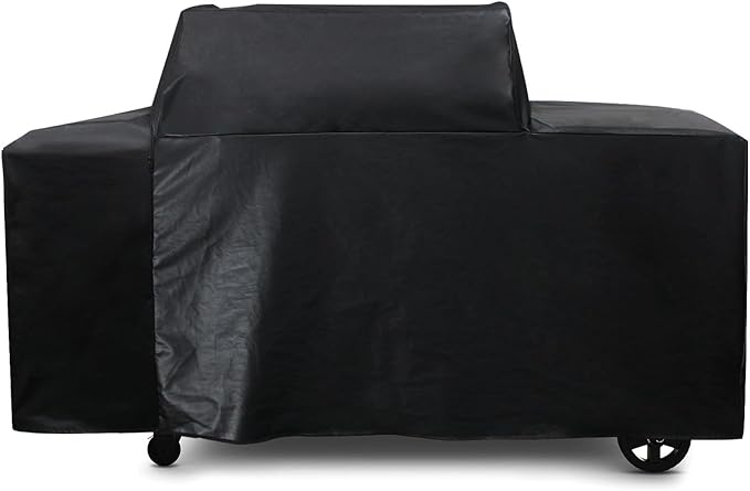 Replacement Traeger BAC776 Woodridge Pro and Woodridge Elite Pellet Grills, 600D Polyester Outdoor Heavy Duty Waterproof Full-Length All Weather Grill Cover Accessory- 69 in