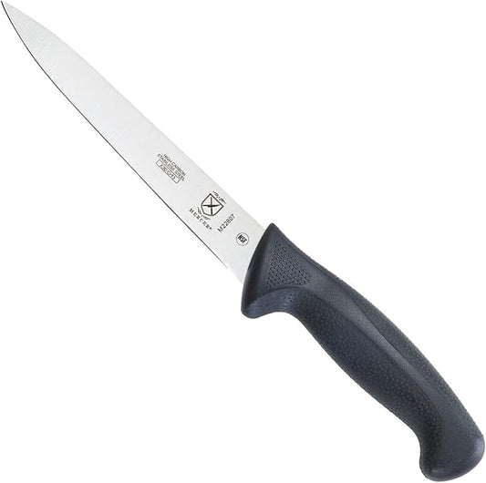 Mercer Culinary M22807 Millennia Black Handle, 7-Inch Flexible, Fillet Knife