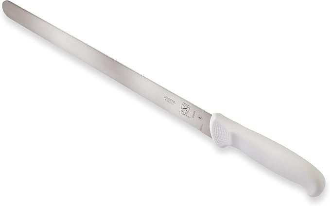 Mercer Culinary Ultimate White 12" Plain Edge Slicer Knife