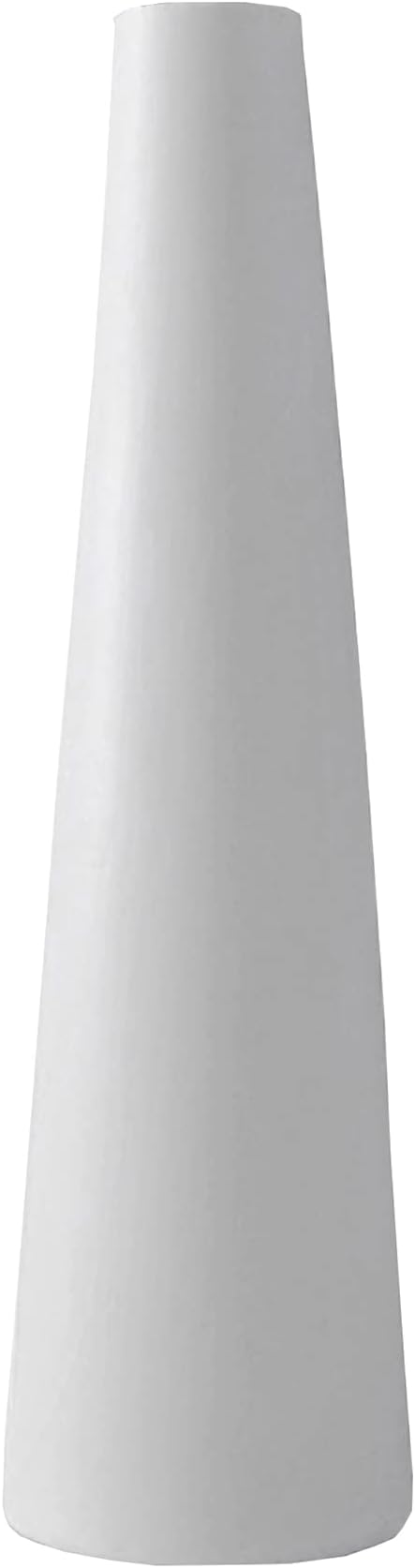 Ceramic Vase, Modern Home Decor Ceramic Vase, Frosted Porcelain Vase, Grey Minimalist Vase,Living Room Decoration，Ideal Shelf, Best Decoration. (White)